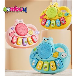 KB112686-KB112693 KB112705-KB112712 - Educational Cartoon Bear Lighting Drum Toys Piano Music Box